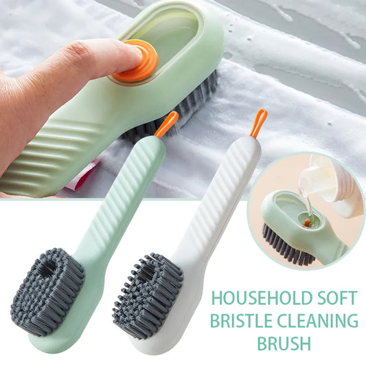 Multifunction Cleaning Brush – Ideal for Shoes, Clothes, and More!