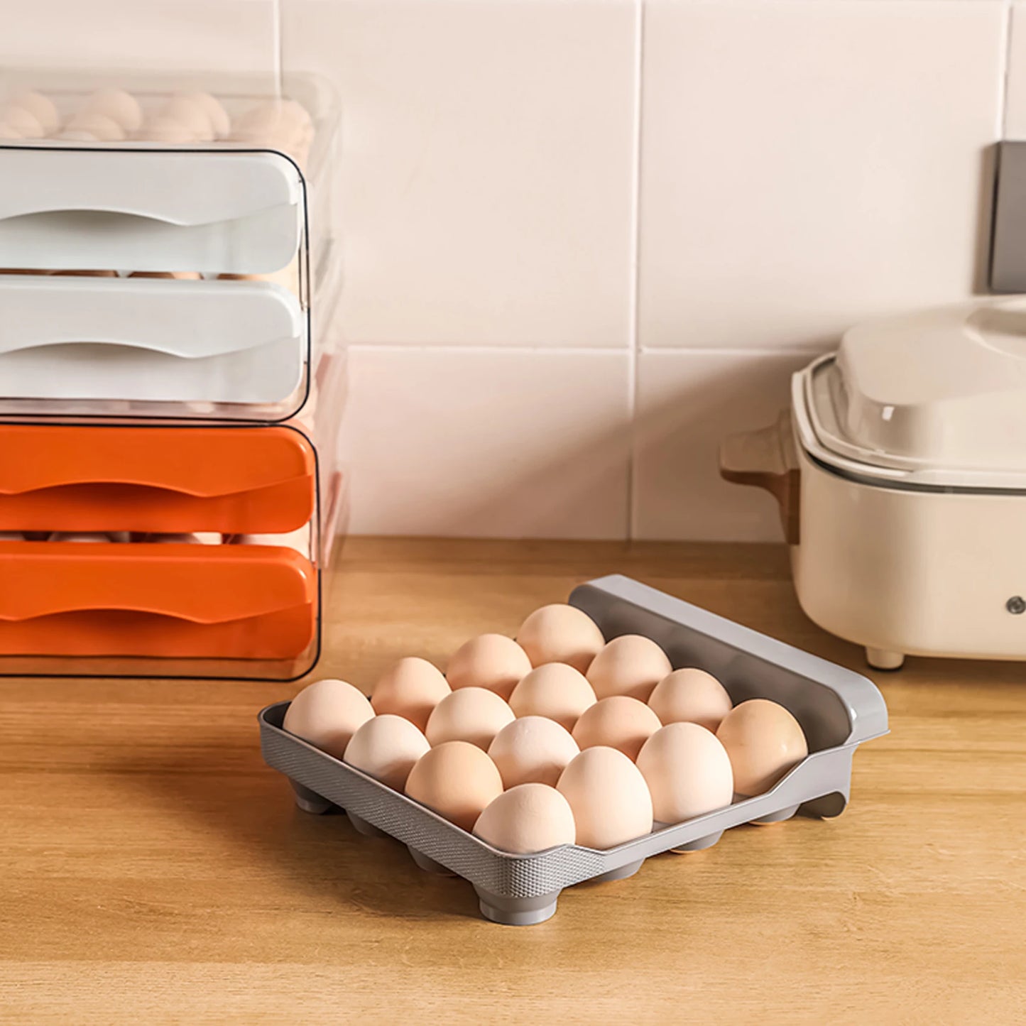 Refrigerator Egg Storage Organizer