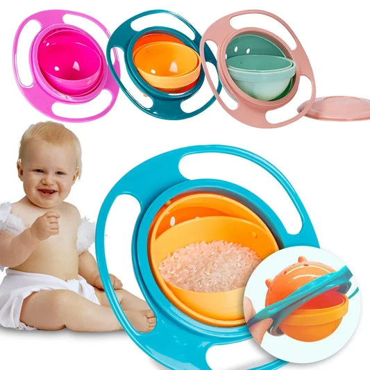 No-Spill Magic Bowls for Mess-Free Baby Snacking