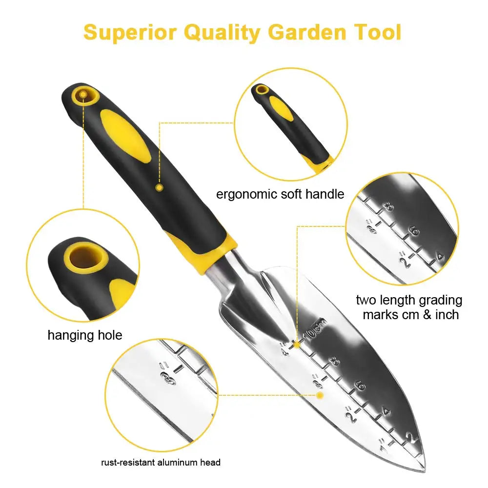 Ergonomic Garden Hand Tool Set - Cultivate with Comfort