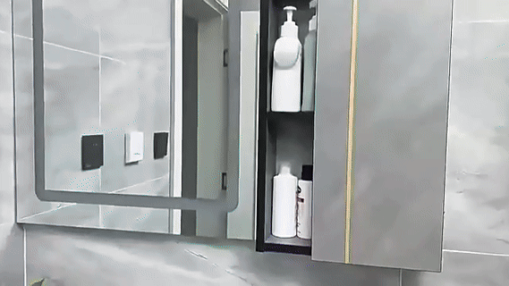Dustproof Bathroom Organizer: Wall-Mounted Storage Mastery