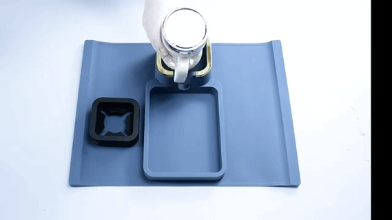 Sofa Armrest Tray with Cup Holder Spill-Proof Sofa Coaster