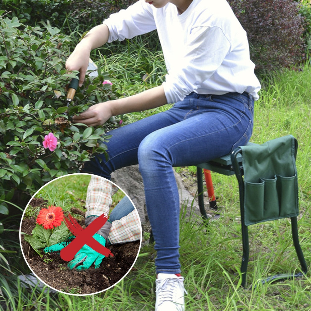 Heavy Duty Upgraded Garden Kneeler Thicken Seat Padded